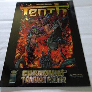 The Tenth Chromium Trading Card - Promo Card - 4" x 5 1/2" - 1997 Single Card